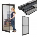 MOSKITIERA DRZWI ALU 100X215 ANTRACYT BASIC PLUS Easy life Mako