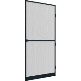 MOSKITIERA DRZWI ALU 100X215 ANTRACYT BASIC PLUS Easy life Mako