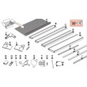 MOSKITIERA DRZWI ALU 100X215 BIAŁA BASIC PLUS Easy life Mako
