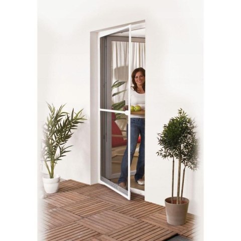 MOSKITIERA DRZWI ALU 100X215 BIAŁA BASIC PLUS Easy life Mako