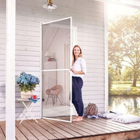 MOSKITIERA DRZWI ALU 100X215 BIAŁA BASIC PLUS Easy life Mako
