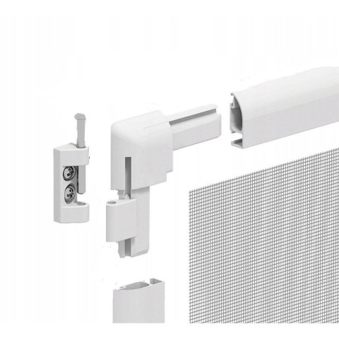 MOSKITIERA DRZWI ALU 100X215 BIAŁA BASIC PLUS Easy life Mako