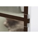 MOSKITIERA DRZWI ALU 100X215 BRĄZ BASIC PLUS Easy life Mako