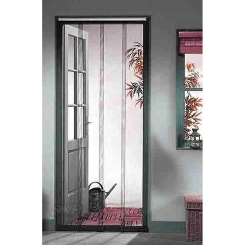 MOSKITIERA DRZWIOWA LAMELOWA 100X220 POLIESTER+TAŚMA RZEP Easy life Mako