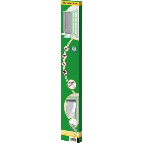 MOSKITIERA DRZWIOWA LAMELOWA 100X220 POLIESTER+TAŚMA RZEP Easy life Mako