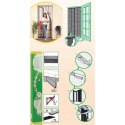 MOSKITIERA DRZWIOWA LAMELOWA 100X220 POLIESTER+TAŚMA RZEP Easy life Mako