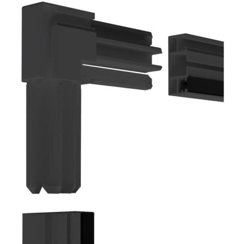 MOSKITIERA OKNO ALU 100X120 ANTRACYT Easy life Mako