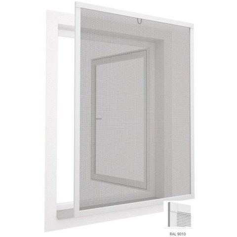 MOSKITIERA OKNO ALU 100X120 BIAŁA Easy life Mako