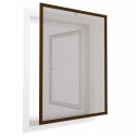 MOSKITIERA OKNO ALU 120X140 BRĄZ Easy life Mako