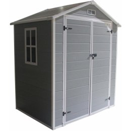 DOMEK OGRODOWY NARZĘDZIOWY PVC 181x135x210CM SASKA GARDEN