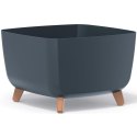DONICZKA GRACIA SQUARE 29x29CM ANTRACYT Prosperplast