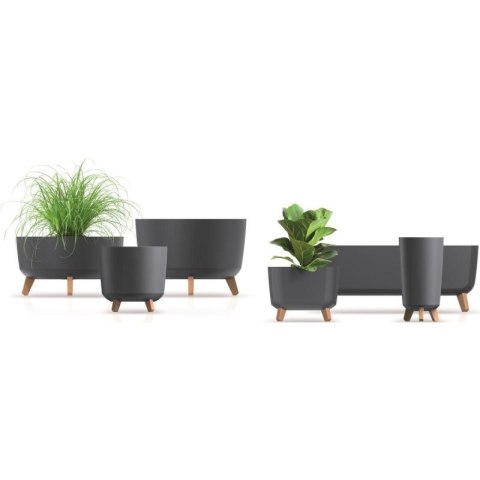 DONICZKA GRACIA SQUARE 29x29CM ANTRACYT Prosperplast