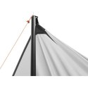 NAMIOT ZADASZENIE ŻAGIEL PRZECIWSŁONECZNY Z SŁUPKAMI 3X4X2.4M Enero Camp