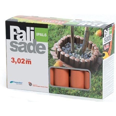 PALISADA OGRODOWA OBRZEŻE TRAWNIKOWE 302CM IPAL 6 TERAKOTA Prosperplast