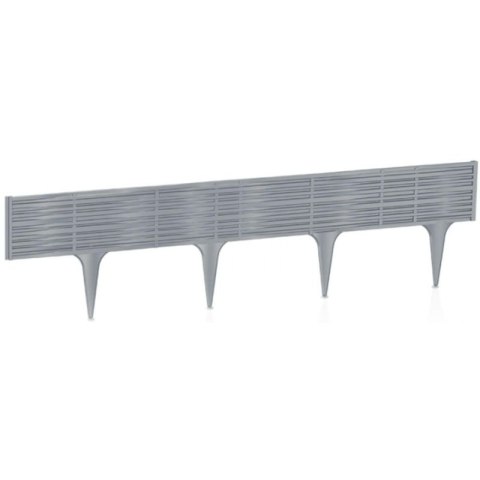 PALISADA OGRODOWA OBRZEŻE TRAWNIKOWE BORDER WIKLINA 390CM SZARY KAMIEŃ Prosperplast
