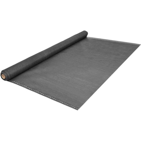 SIATKA CIENIUJĄCA 110G/M2 1.5X25M CIEMNO SZARA SASKA GARDEN
