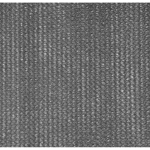 SIATKA CIENIUJĄCA 110G/M2 1.5X25M CIEMNO SZARA SASKA GARDEN