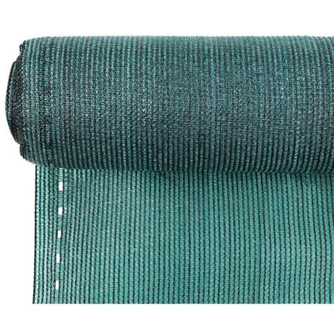 SIATKA CIENIUJĄCA 140G/M2 1.5X25M CIEMNO ZIELONA SASKA GARDEN