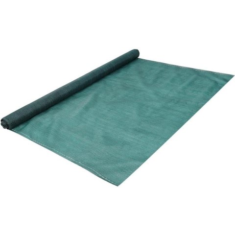 SIATKA CIENIUJĄCA 140G/M2 1.5X25M CIEMNO ZIELONA SASKA GARDEN