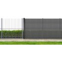 SIATKA CIENIUJĄCA 140G/M2 1.5X50M CIEMNO SZARA SASKA GARDEN