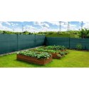SIATKA CIENIUJĄCA 140G/M2 1.5X50M CIEMNO ZIELONA SASKA GARDEN