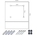 SKRZYNKA NA LISTY 37X37X10.5CM 1067544 SASKA GARDEN SASKA