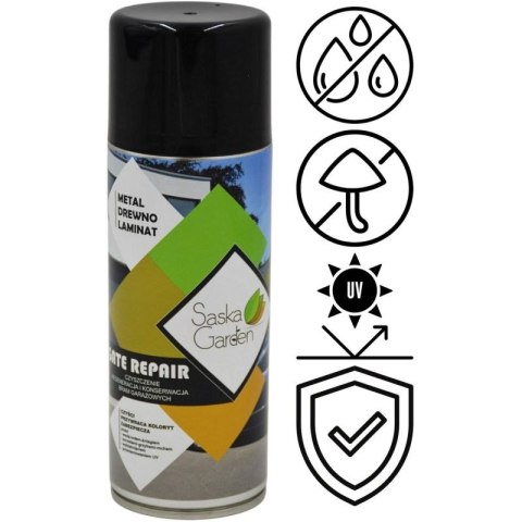 ŚRODEK DO CZYSZCZENIA REGENERACJI KONSERWACJI BRAM GARAŻOWYCH SPRAY 400ML SASKA GARDEN