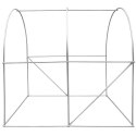 SZKLARNIA TUNEL OGRODOWY 200x200x200CM PE KONSTRUKCJA STAL ZIELONA SASKA GARDEN