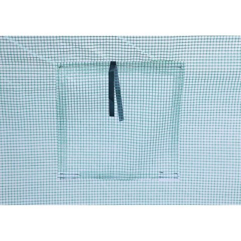 SZKLARNIA TUNEL OGRODOWY 300x600x200CM PE KONSTRUKCJA STAL ZIELONY SASKA GARDEN
