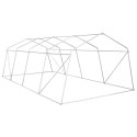 SZKLARNIA TUNEL OGRODOWY 300x600x200CM PE KONSTRUKCJA STAL ZIELONY SASKA GARDEN