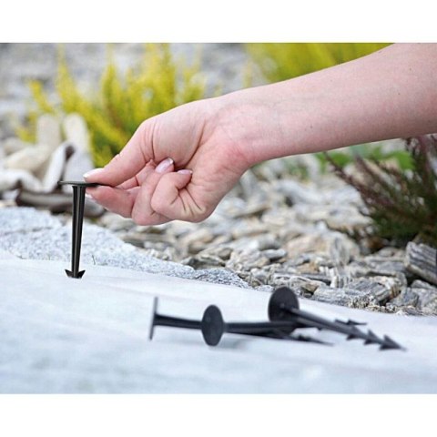 SZPILKI GROTY KOŁKI DO AGROWŁÓKNINY HARPOON PEG WYS. 20CM 50SZT Prosperplast