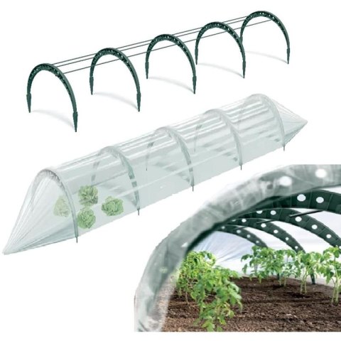 TUNEL FOLIOWY SZKLARNIA FLOO 240CM ZIELONY LEŚNY Prosperplast