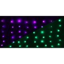 LAMPKI CHOINKOWE KURTYNA ŚWIETLNA ZEW/WEW 240 LED 600X60CM Z PILOTEM RGB KOLOR
