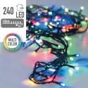 LAMPKI CHOINKOWE ŁAŃCUCH ŚWIETLNY 240 LED TIMER MULTIKOLOR