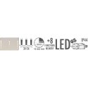 LAMPKI KURTYNA ŚWIETLNA SOPLE ZEW 72 LED CIEPŁY BIAŁY TIMER