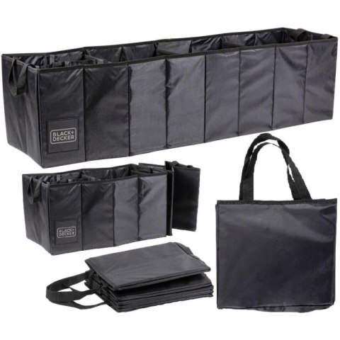 ORGANIZER SCHOWEK 4 KOMORY SKŁADANY 110X30X30cm BLACK + DECKER WD
