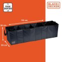 ORGANIZER SCHOWEK 4 KOMORY SKŁADANY 110X30X30cm BLACK + DECKER WD