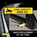 PODNOŚNIK SAMOCHODOWY LEWAREK HYDRAULICZNY ŻABA DUNLOP 2000KG Dunlop