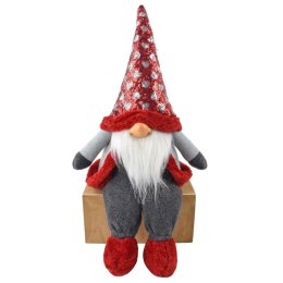 SKRZAT MIKOŁAJ ŚWIĄTECZNY SIEDZĄCY 92CM SASKA GARDEN