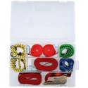 TAŚMY GUMY DO MOCOWANIA BAGAŻU HAKI 8SZT DUNLOP BOX Dunlop