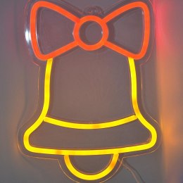 FIGURKA NEONOWA LAMPKA DZWONEK Koopman