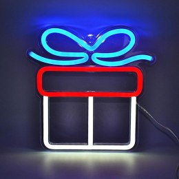 FIGURKA NEONOWA LAMPKA PREZENT Koopman