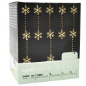 LAMPKI CHOINKOWE KURTYNA ŚWIETLNA 120x120 CM 232LED CIEPŁY BIAŁY PŁATKI ŚNIEGU Koopman