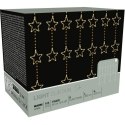 LAMPKI CHOINKOWE KURTYNA ŚWIETLNA 200x200 CM 415LED CIEPŁY BIAŁY GWIAZDKI Koopman