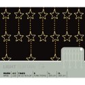 LAMPKI CHOINKOWE KURTYNA ŚWIETLNA 200x200 CM 415LED CIEPŁY BIAŁY GWIAZDKI Koopman