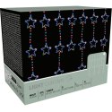 LAMPKI CHOINKOWE KURTYNA ŚWIETLNA 200x200 CM 415LED GWIAZDKI MULTIKOLOR Koopman