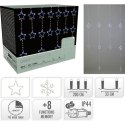 LAMPKI CHOINKOWE KURTYNA ŚWIETLNA 200x200 CM 415LED GWIAZDKI MULTIKOLOR Koopman