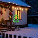 NEON CHOINKA ZIELONA 87 LED NA BATERIE 16x91CM LUCA LUCA