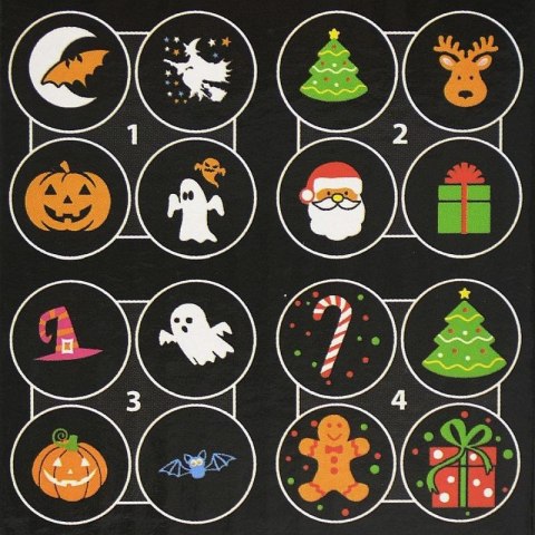 PROJEKTOR RZUTNIK LED WYMIENNE KLISZE ŚWIĘTA HALLOWEEN Koopman