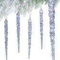 SOPLE LODU KRYSZTAŁOWE DEKORACJA WISZĄCA 22CM 4SZT Koopman